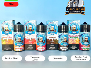Extra Cool KHAN Juice 3MG 100ml - Freebase Original